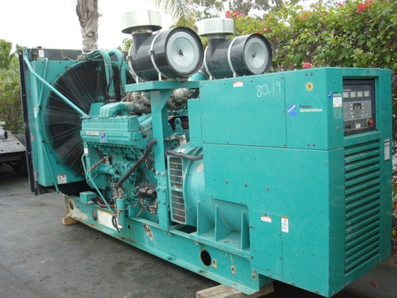 800 KW Cummins ONAN Diesel Generator