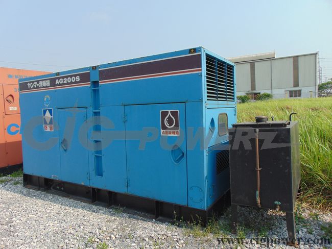 200 KVA Yanmar silent generator 