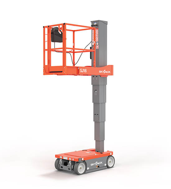 Skyjack SJ12 / SJ16  Vertical Mast Lift   自走車 出租