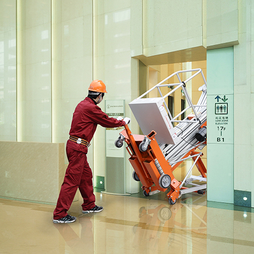 Mobile Vertical Lifts；手推式高空作業車