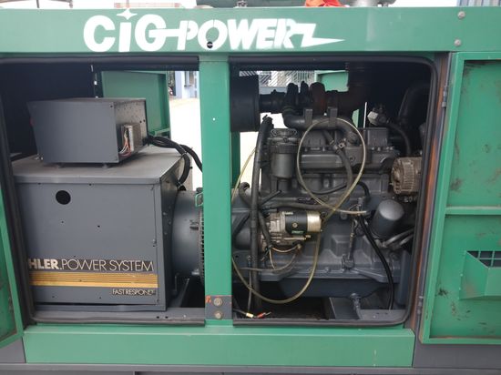 63 KVA John Deere 防音型發電機組