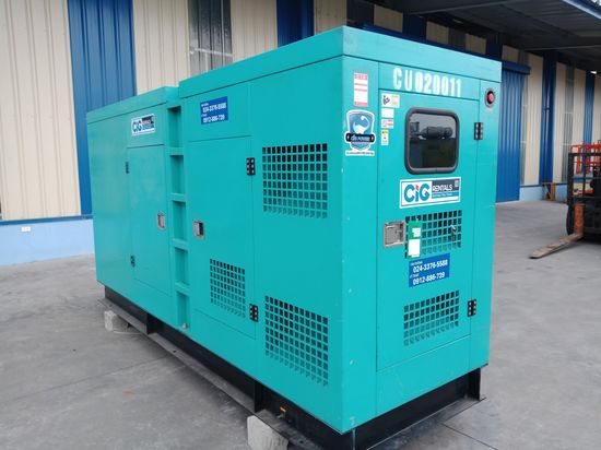 206 KVA Cummins 防音型發電機組