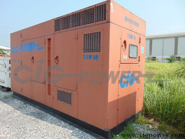 Máy phát điện cách âm 350 KVA  Mitsubishi 