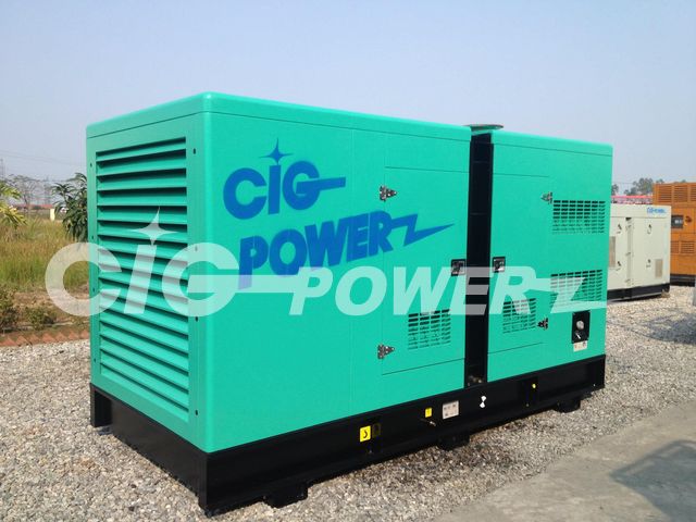 Máy phát điện cách âm 400 KVA Doosan